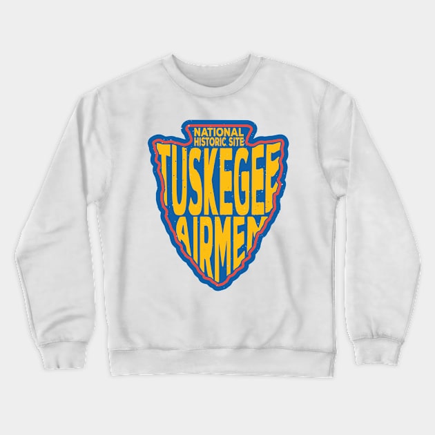 Tuskegee Airmen National Historic Site name arrowhead Crewneck Sweatshirt by nylebuss